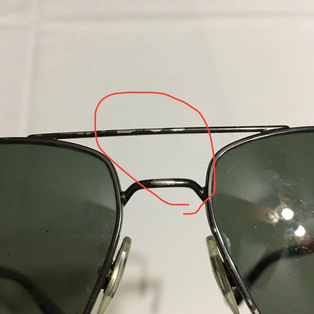 Ray-Ban Sunglasses RB3663 004/58 Gunmetal G-15 Green Polarized lenses Italy